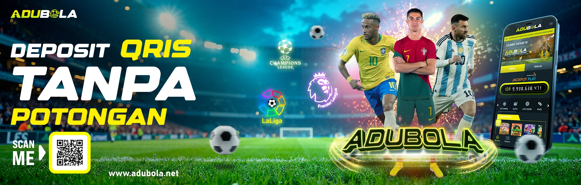 Deposit QRIS Tanpa Potongan