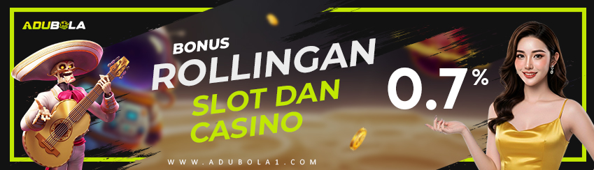 Bonus Rollingan Slot & LiveCasino 0,7%