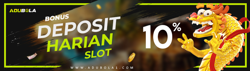 Bonus Deposit Harian Slot 10%